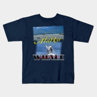 Alaska Whale Watching Kids T-Shirt